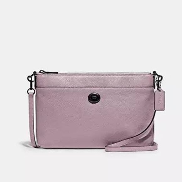 COACH Women's Polly Crossbody Bag Purse in Purple - Picture 1 of 9